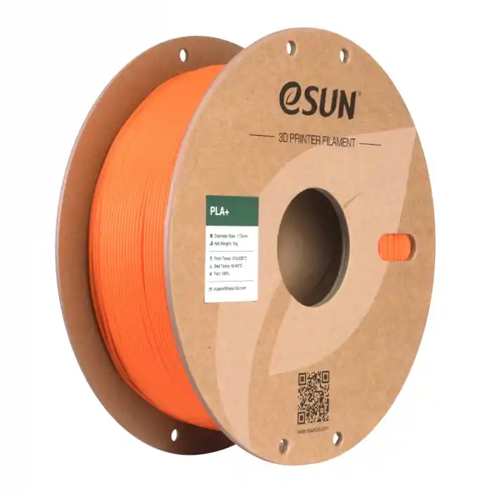eSUN 1.75 mm PLA+Turuncu Filament 1 KG