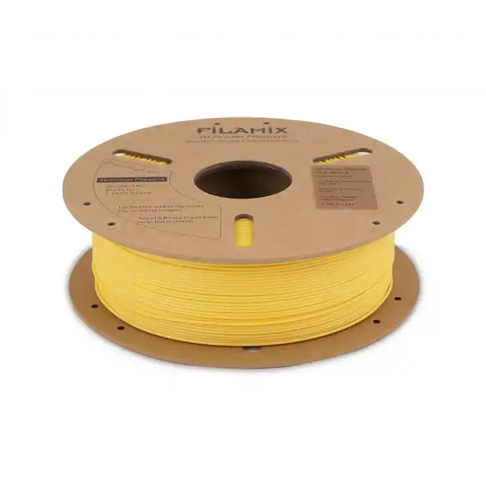 Filamix PLA+ Matte Sarı 1.75mm 1kg