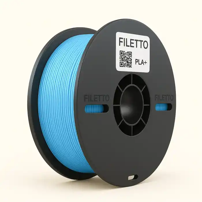Filetto PLA+ Açık Mavi Filament 1.75mm 1 KG