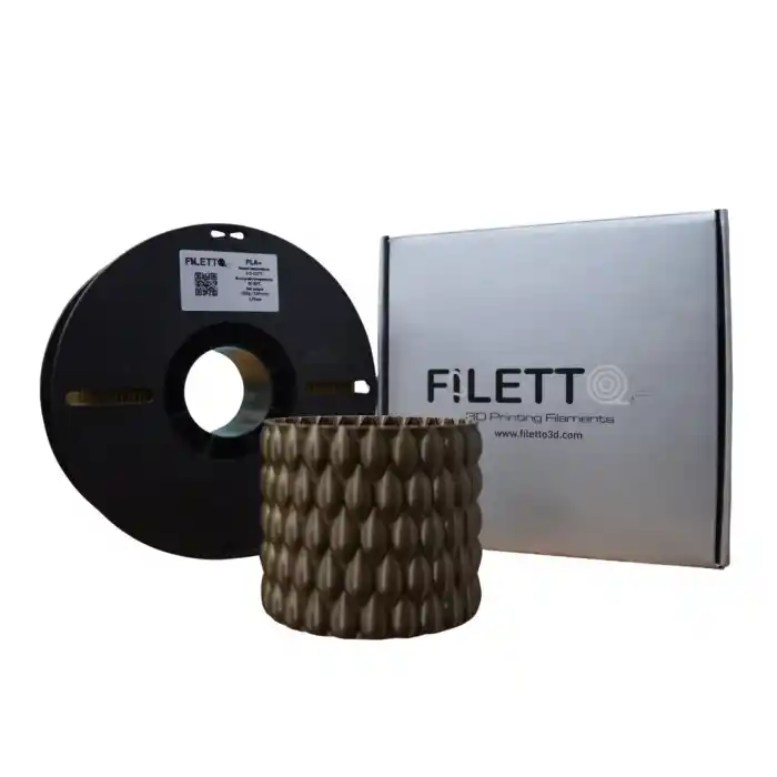 Filetto PLA+ Bronz Filament 1.75mm 1 KG