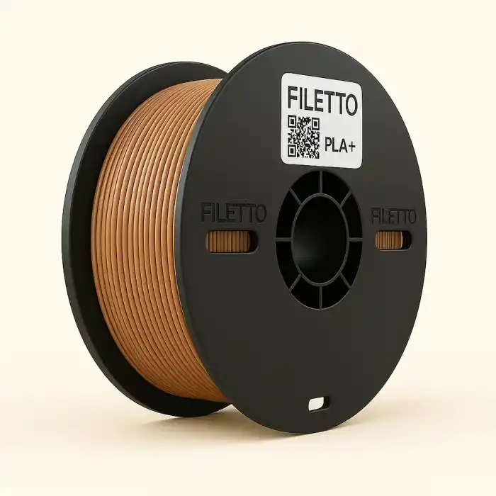 Filetto PLA+Sütlü Kahve Filament 1.75mm 1 KG
