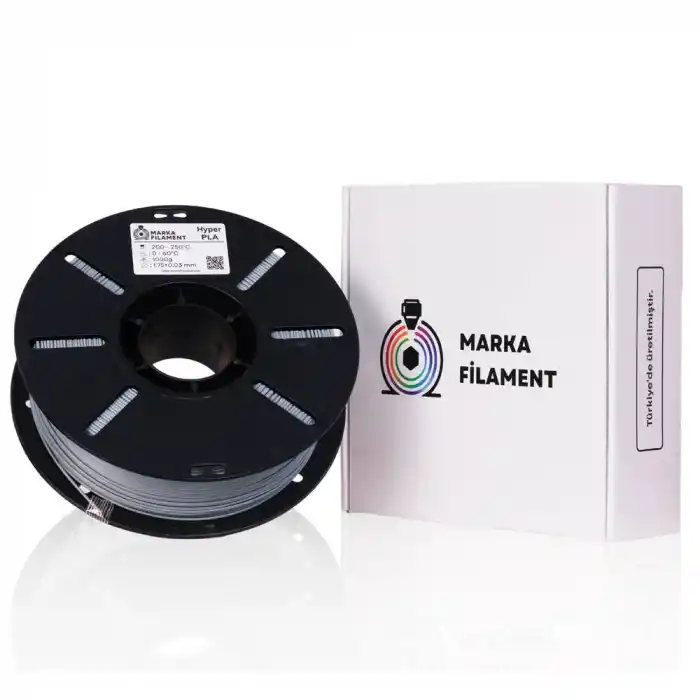 Marka Filament Hyper PLA - Gri- 1.75mm 1 Kg
