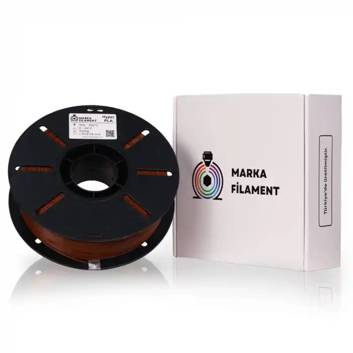 Marka Filament Hyper PLA - Kahverengi- 1.75mm 1 Kg