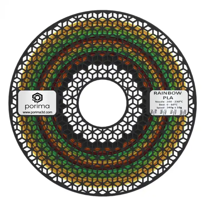 Porima Rainbow PLA Filament