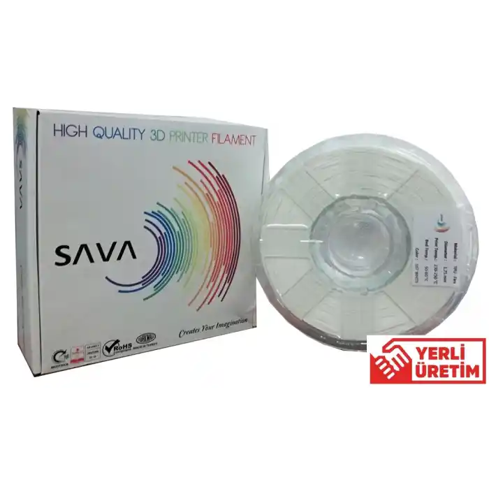 SAVA Beyaz CARBOFLEX V60 Filament 800gr