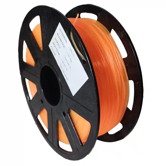 SAVA TPU FLEX Transparan Turuncu Esnek Filament