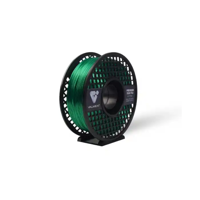 Valment Silk PLA Filament Efsunlu Yeşil