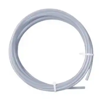 2.5x4mm Teflon Boru - Gri - 4 Metre Bambu Lab Uyumlu
