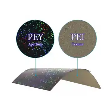 Bambu Lab A1-X1-P1S PEI+PEY Kaplı Yay Çeliği Manyetik Tabla - 256x256mm - Çift Yüzlü