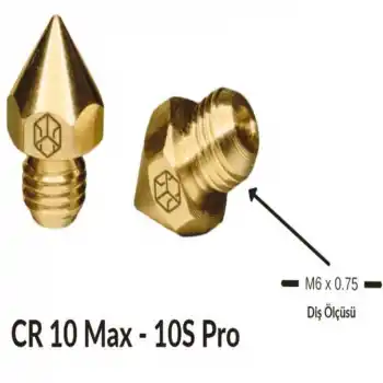 CSA CR10S Pro-CR10 Max Nozzle M6x0.75mm