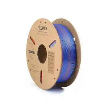 Filamix PLA Silk Mystic  Filament Mavi-Yeşil-Turuncu