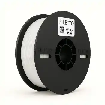 Filetto Hyper PLA+Beyaz Filament 1.75mm 1 KG