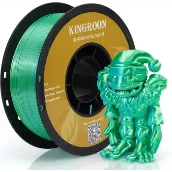 Kingroon PLA Silk Çift Renk Yeşil Mavi 1.75mm 1kg
