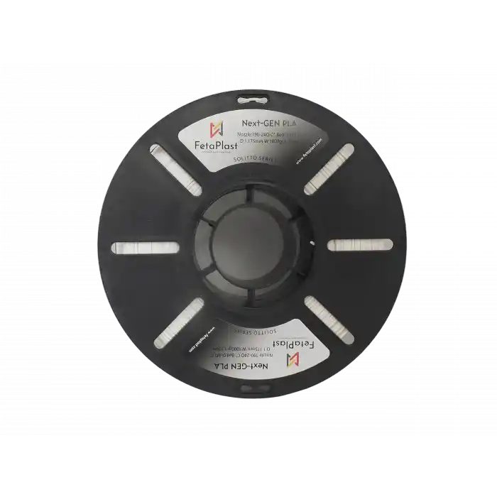FetaPlast Next-Gen Solito PLA Filament - Beyaz