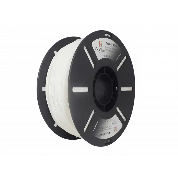 FetaPlast Next-Gen Solito PLA Filament - Beyaz