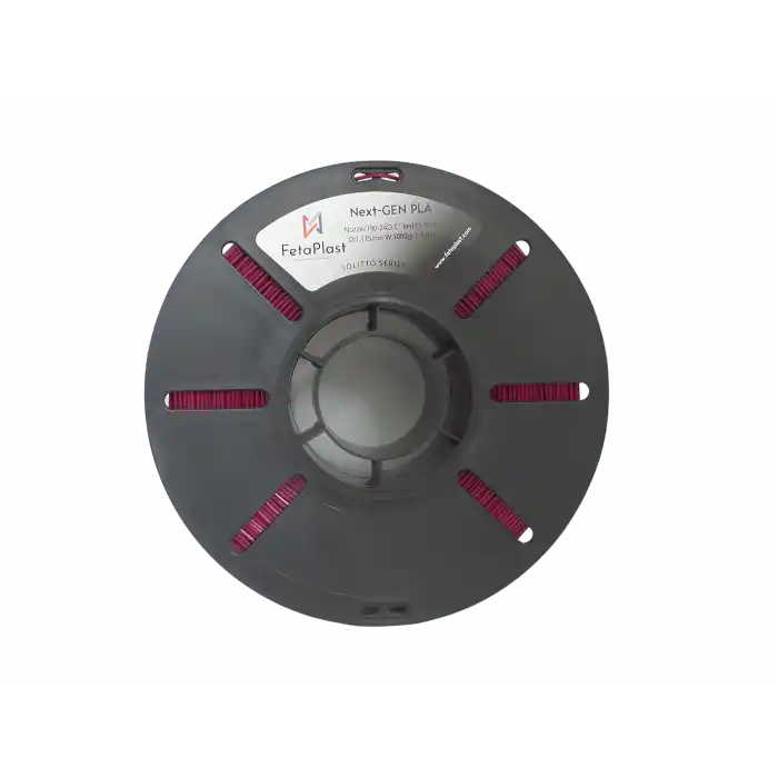 FetaPlast Next-Gen Solito PLA Filament - Bordo