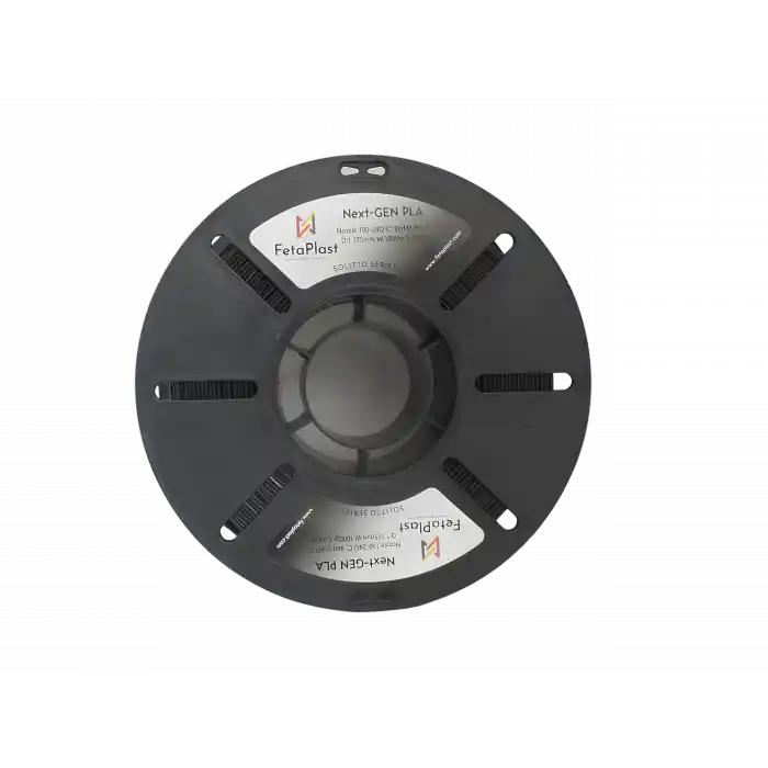 FetaPlast Next-Gen Solito PLA Filament - Siyah