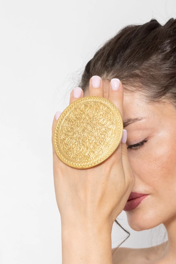 ZeyDor Golden Statement Ring 011