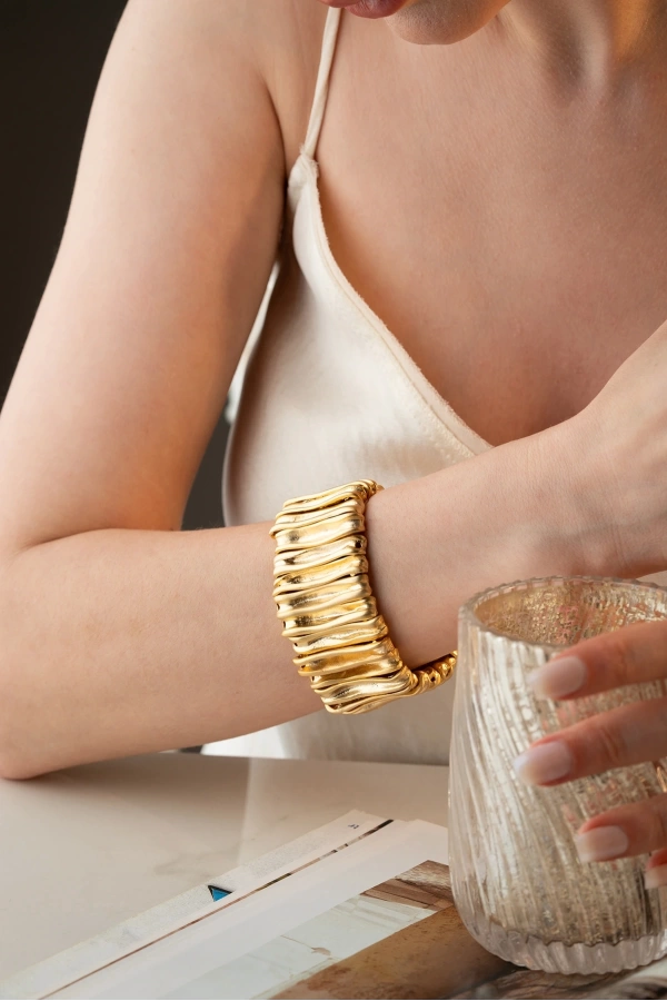 ZeyDor Gold Modern Bileklik