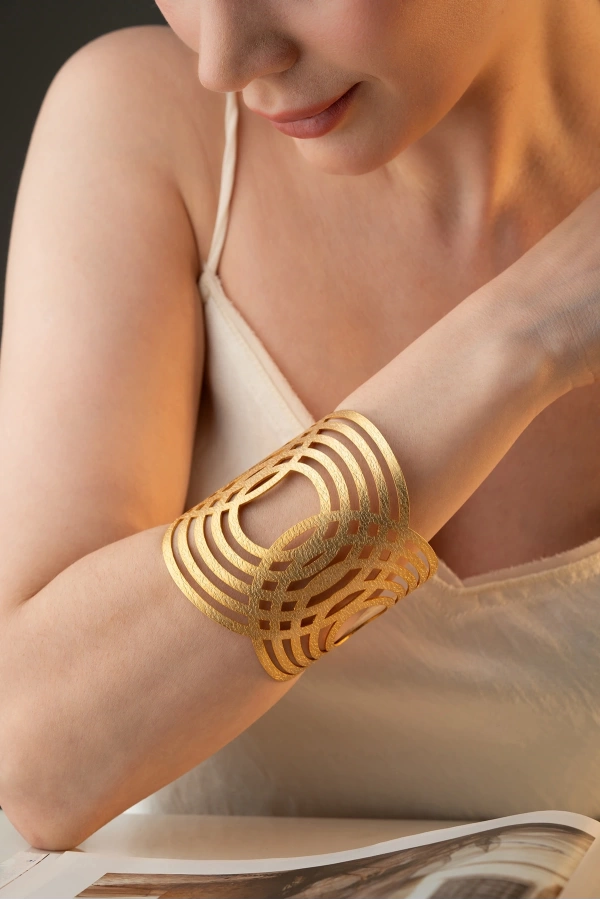 ZeyDor Gold Modern Bileklik