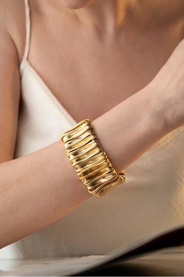 ZeyDor Gold Modern Bileklik