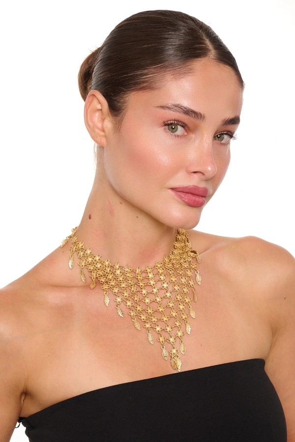 ZeyDor Gold Papatya Kolye