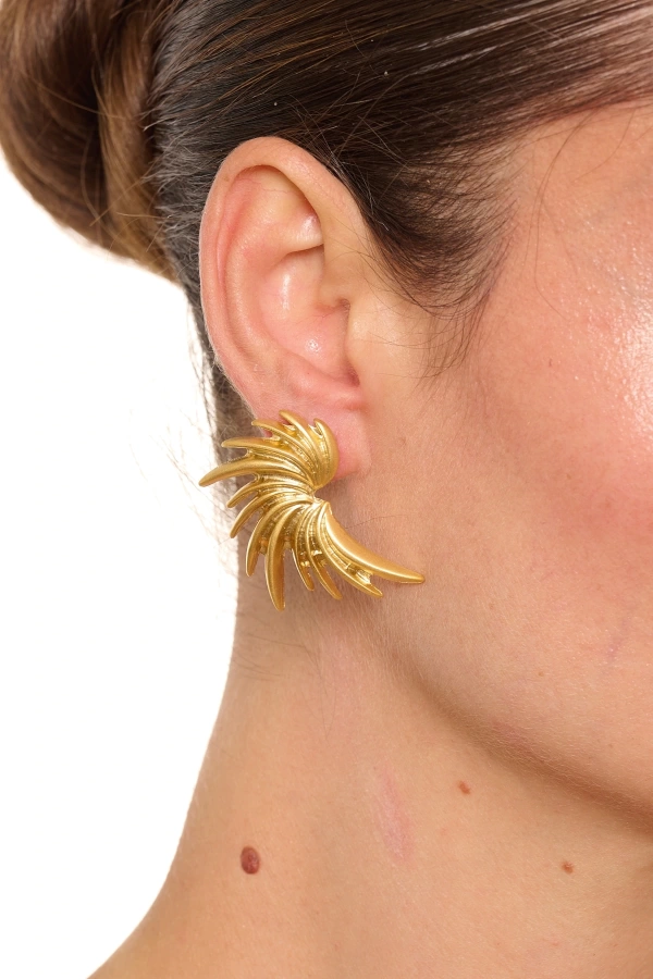 ZeyDor Gold Sade Küpe