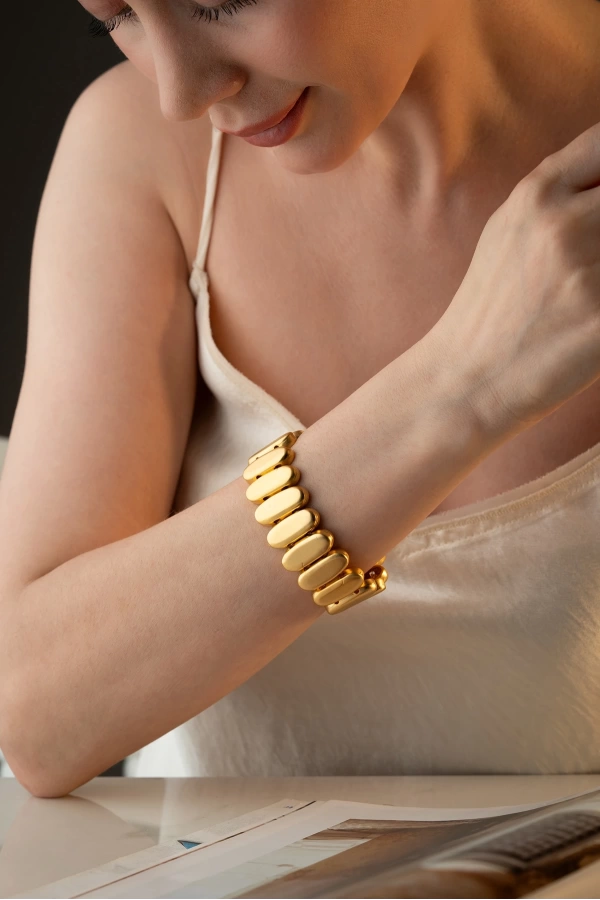 ZeyDor Modern Gold Bileklik