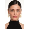 ZeyDor Gold Spica Design Earrings