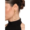 ZeyDor Gold Teardrop Earrings