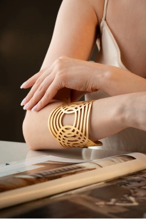 ZeyDor Gold Modern Bileklik