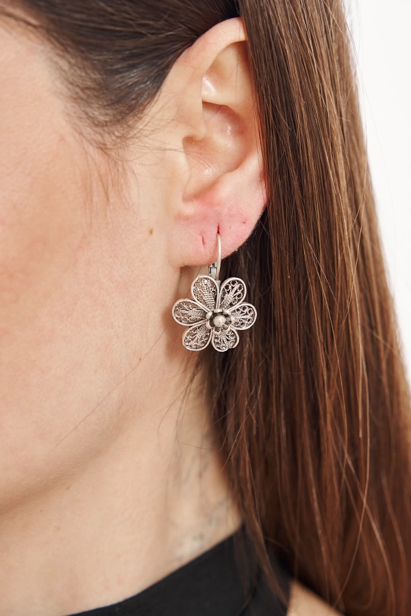ZeyDor Filigree Lily Earrings 2241