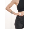 ZeyDor Cube Pattern Bracelet Set