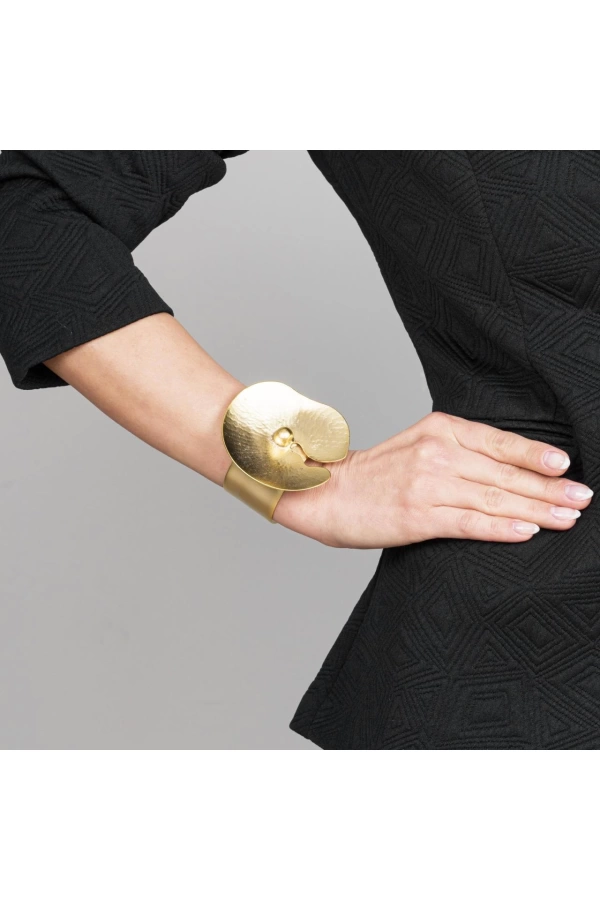 ZeyDor Gold Lotus Bracelet