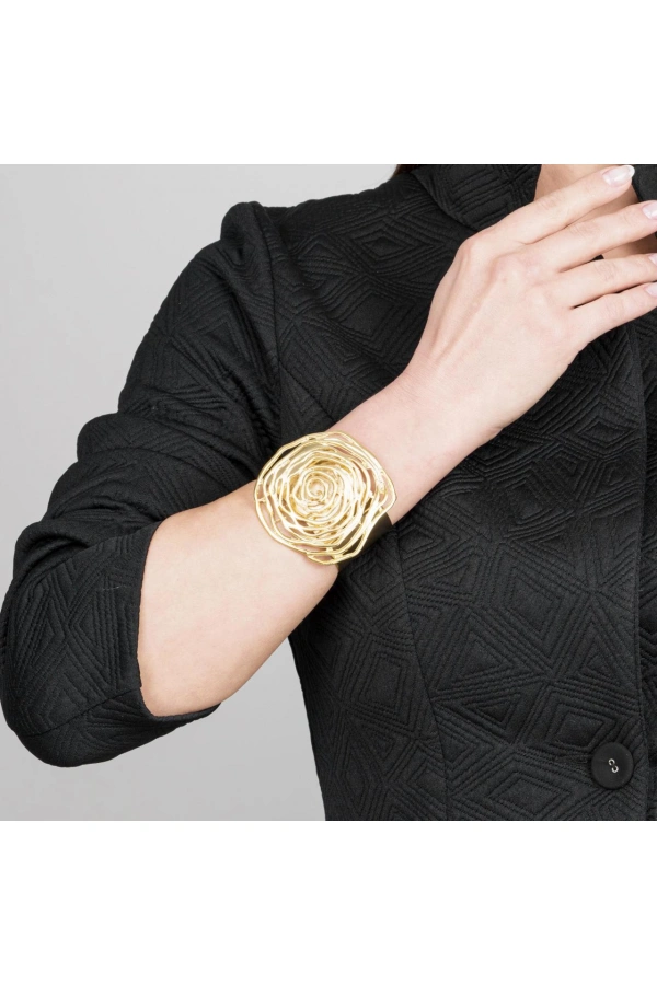 ZeyDor Gold Salash Rose Bracelet