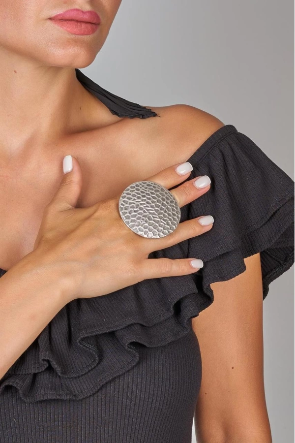 ZeyDor Embossed Ring 10003