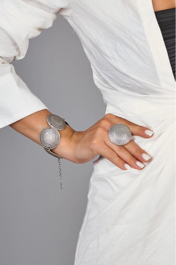 ZeyDor Ottoman Inlaid Bracelet Set 11006