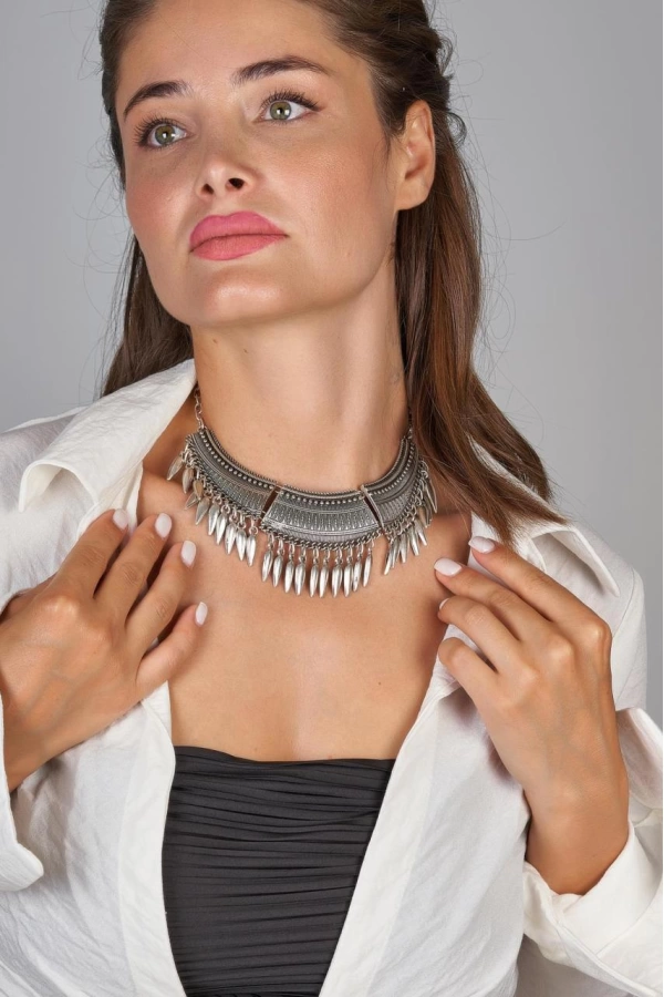 ZeyDor Pendulum Bohemian Necklace 6163