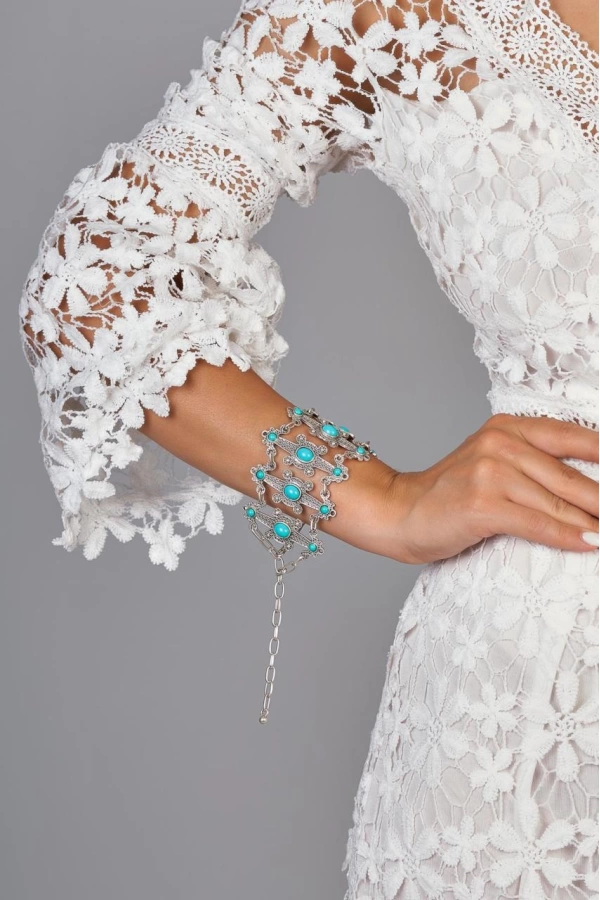 ZeyDor Turquoise Stone Bohemian Bracelet 3007
