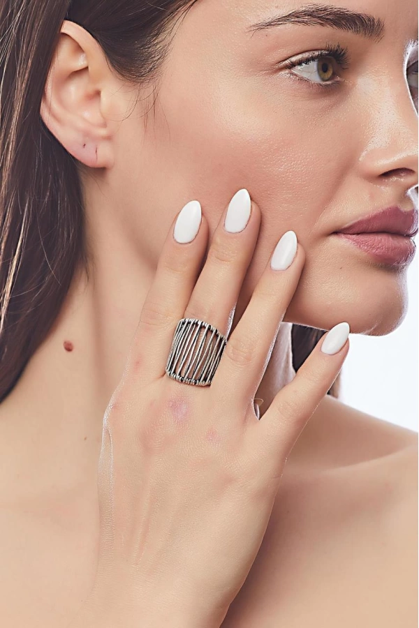 ZeyDor Zigzag Tasarım Modern Yüzük    1091