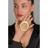 ZeyDor Gold Big Ring Ring 10085