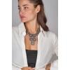 ZeyDor Laser Stone Design Necklace 6122
