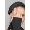 ZeyDor Evil Eye Talisman Spider Ring 1698