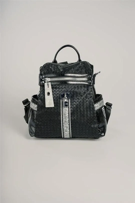 Cary Siyah Cilt Kol Ve Sırt Çantası