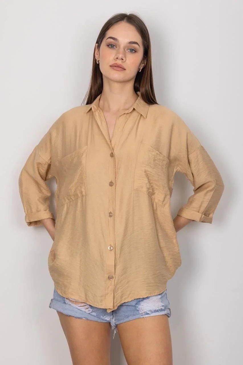 Cepli salaş gömlek