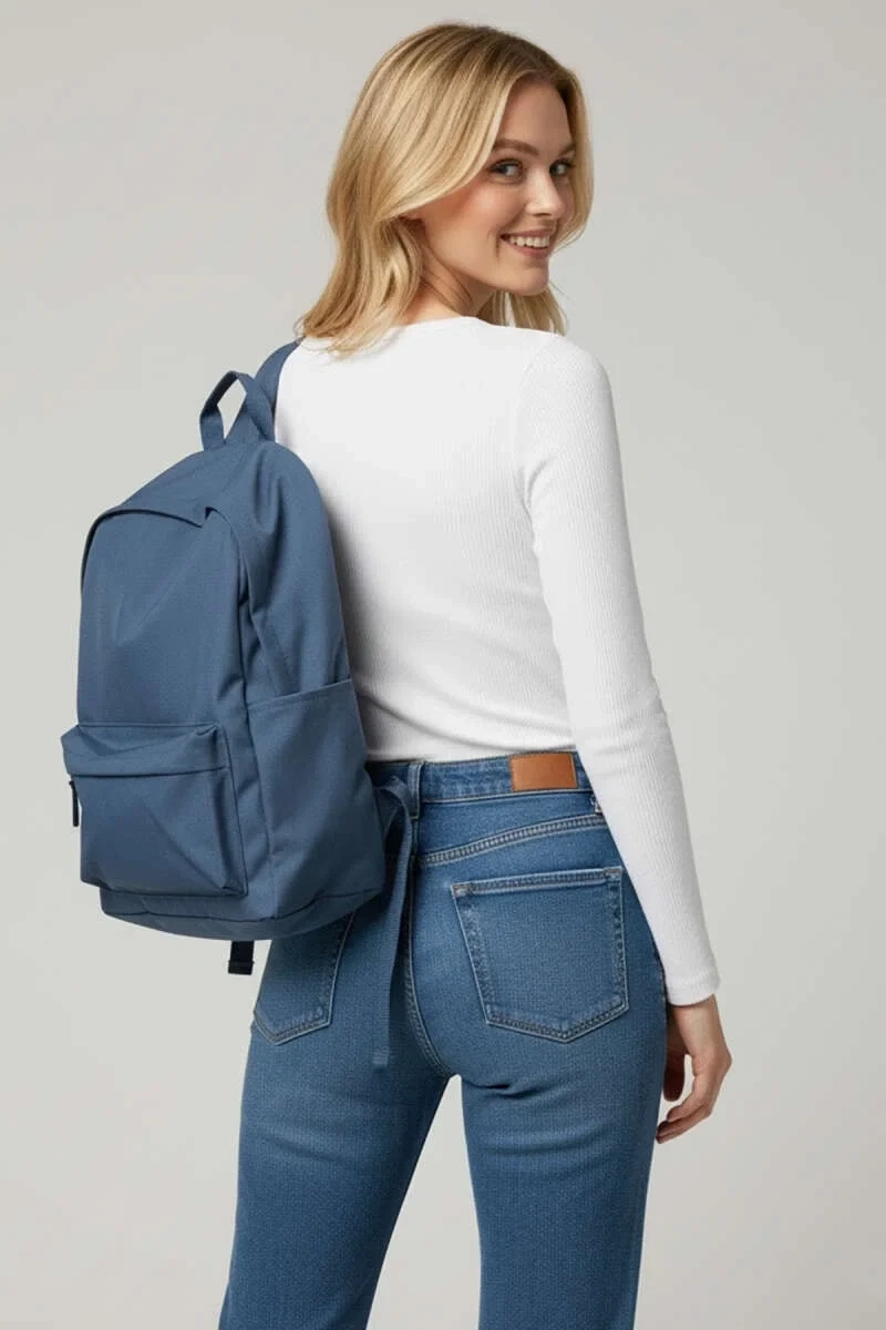 Çıtçıt Detaylı Bluz Beyaz T4343