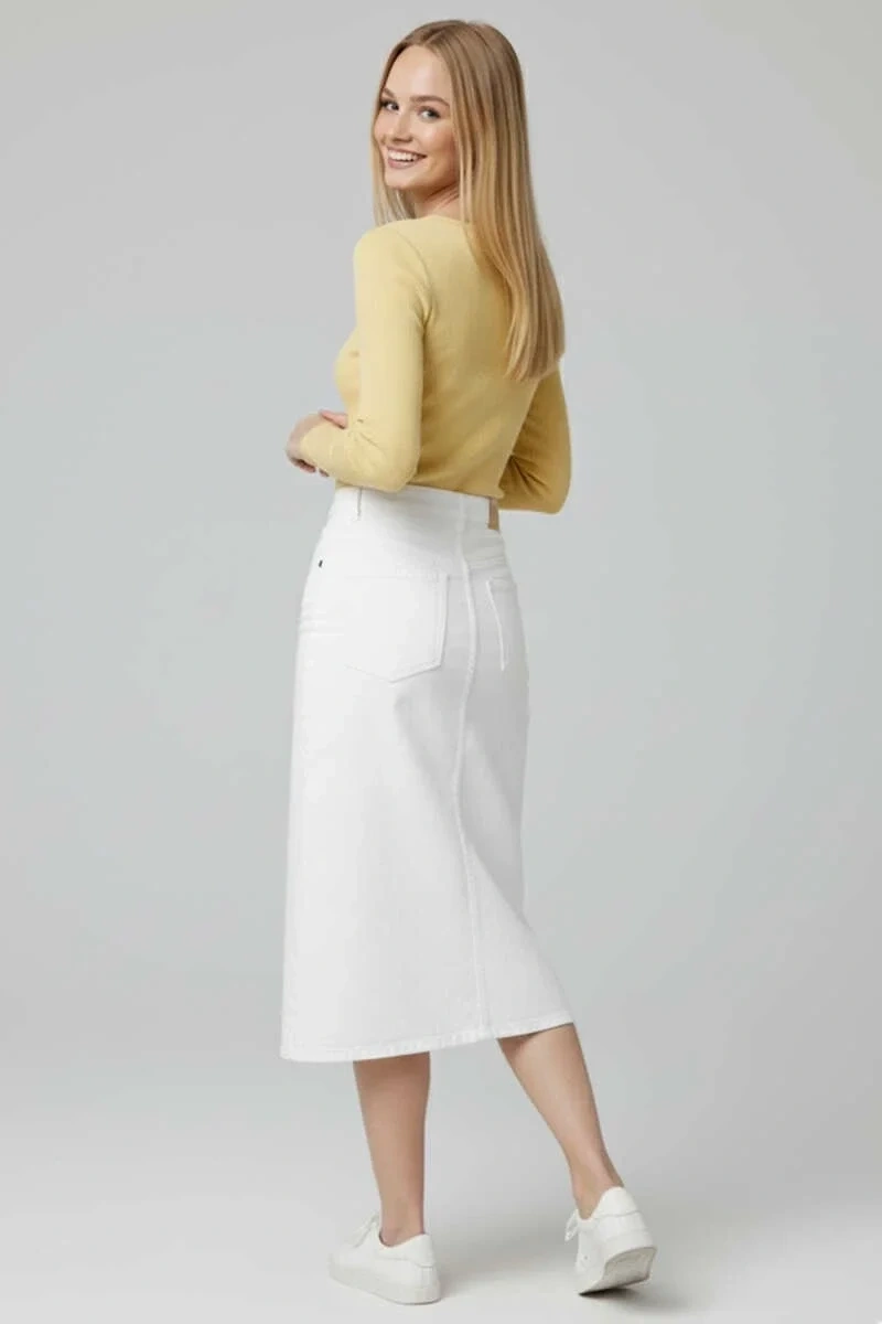 Çıtçıt Detaylı Bluz Sarı