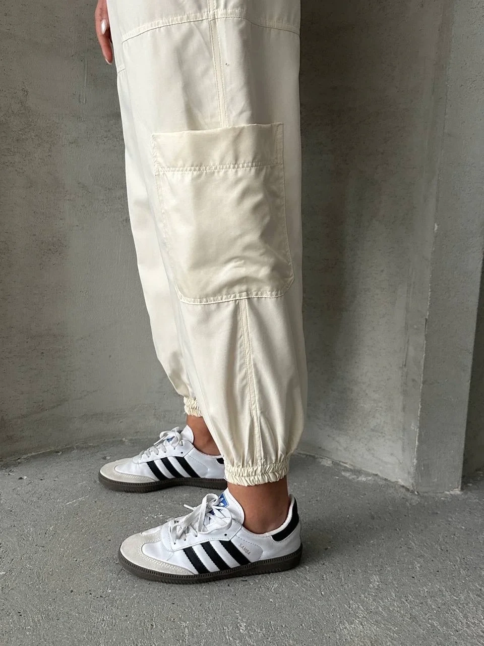 Jogger lastik paça pantolon