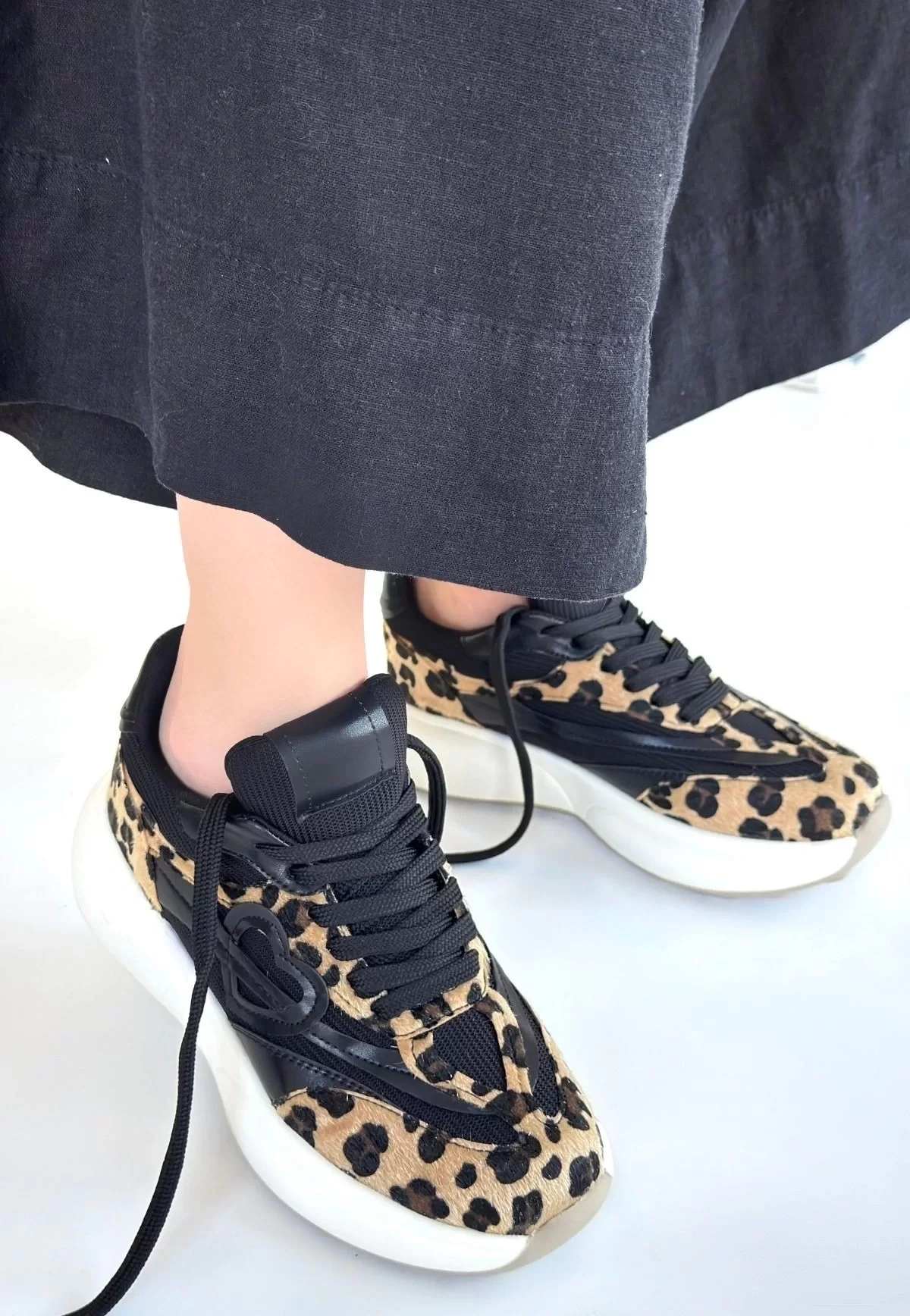 Kendy Leopar Nubuk Spor Ayakkabı