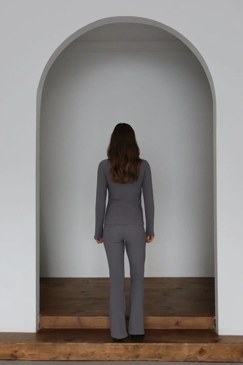 Ottoman alt üst takım gri pt510442